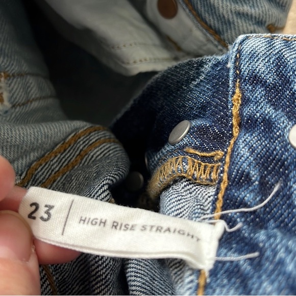 Pacsun Two Tone Straight Leg Jeans - Picture 3 of 3